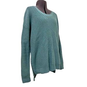 Madewell Landmark Textured Side Zip Chunky Pullover Sweater Size XS